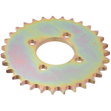 Pignon de moto 31 dents en acier durable pour transmission simple vitesse - Accessoire de rechange (1/5)