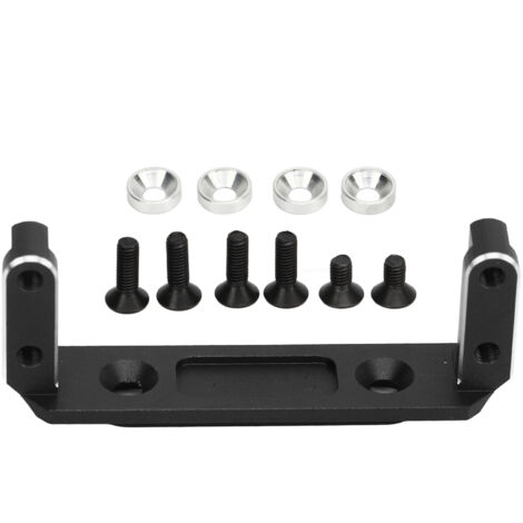 Support de Servo en Alliage d'Aluminium pour RC Crawler Capra UTB10 1/10 - Accessoires et Pièces de Rechange Noirs (1/5)