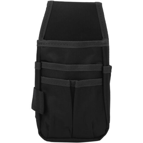 Sac d'outils multifonction pour matériel, pochette de rangement et organisateur noir (1/5)