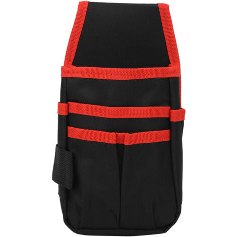 Sac d'outils multifonction pour matériel, pochette de rangement et organisateur de bricolage (Rouge) (1/5)