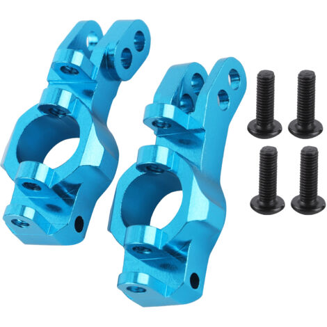 Pièce de moyeu avant/arrière en alliage d'aluminium pour voiture télécommandée REDCAT XTE 1/10 - Bleu (1/5)