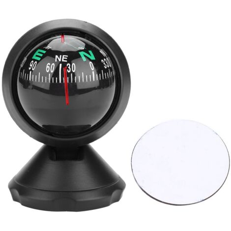Boussole électronique à boule noire réglable pour bateau et véhicule avec vision nocturne (1/5)