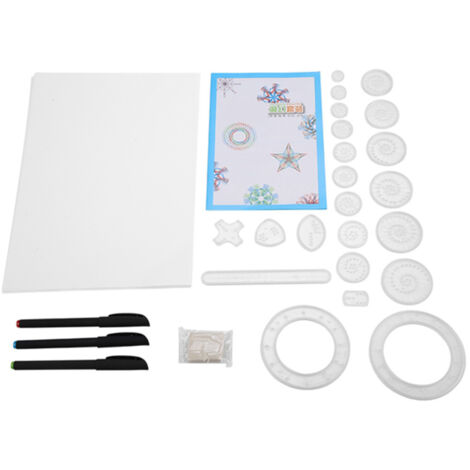Règle de Dessin Géométrique pour Enfants - Outil Éducatif de Peuvent Créatifs (1/5)
