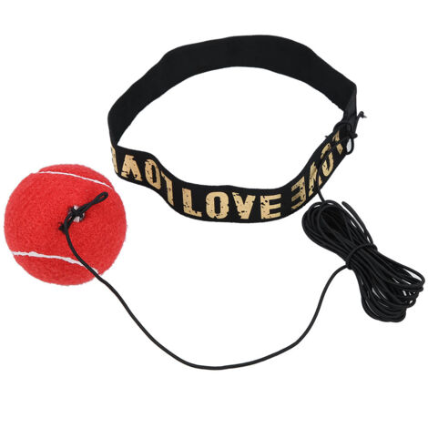 Ballon de Boxe Résistant avec Bandeau pour Entraînement de Vitesse et Réflexes (1/5)