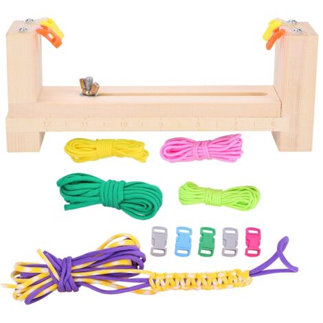 Jig de Fabrication de Bracelets en Paracorde - Outil DIY pour Création de Bracelets Parachute