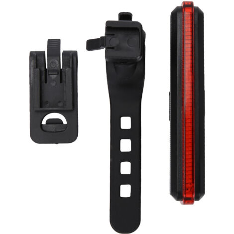 Lampe arrière LED pour vélo, sécurité et signalisation, feu clignotant pour cyclisme (1/5)
