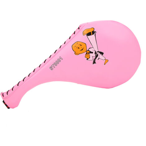 Cible d'entraînement souple en mousse PU pour coups de pied et de poing - Arts martiaux enfants (Rose) (1/5)
