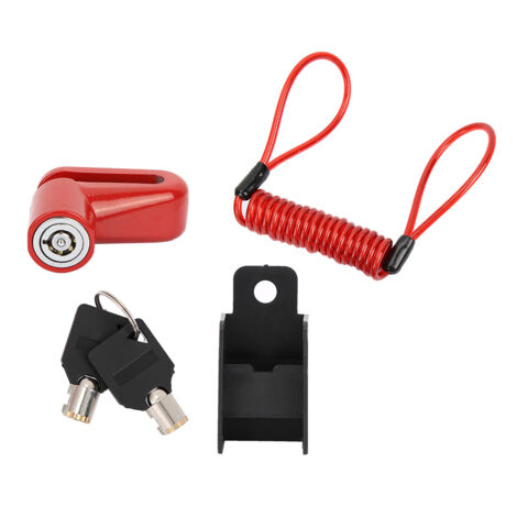 Disque de frein antivol avec câble pour trottinette électrique Xiaomi Mijia M365 (1/5)
