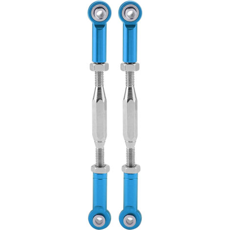 Tiges de direction en alliage d'aluminium pour Traxxas Slash 1/10, camion RC (Bleu) (1/5)