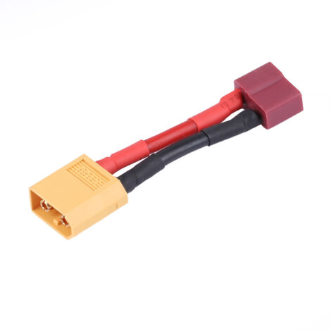 Adaptateur T Plug Femelle vers XT60 Mâle pour Batterie et Chargeur RC (1/5)