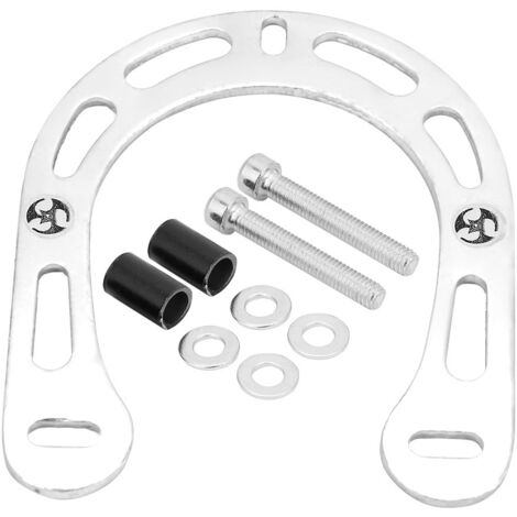 Renforts de frein V en alliage d'aluminium avec vis pour VTT (couleur aluminium)