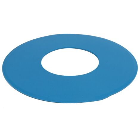 Cône d'entraînement sportif pour football, rugby et vitesse - Marqueur d'espace bleu pour parcours croisé (1/5)