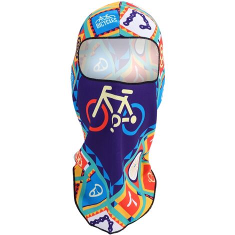 Masque facial complet anti-poussière et anti-vent pour cyclisme, design tendance (F) (1/5)