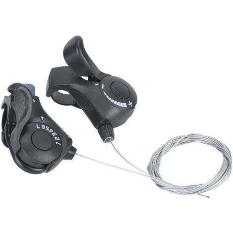 Paire de Manettes de Vitesse TX-30 pour VTT 3x7 avec Levier de Changement de Vitesses