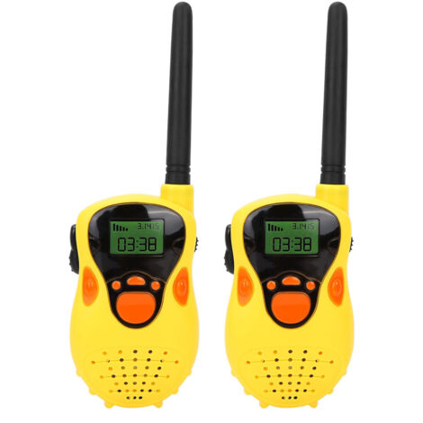 Talkie-Walkie Enfant 80-100M Mini Radio Communication Jouet Extérieur Cadeau Éducatif