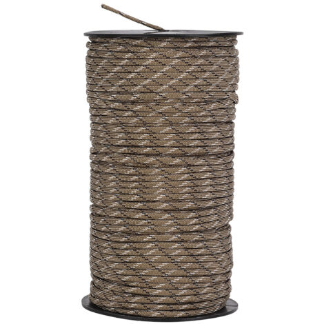 Corde de Survie Camouflage Désert 100m pour Escalade Randonnée Urgence (1/5)