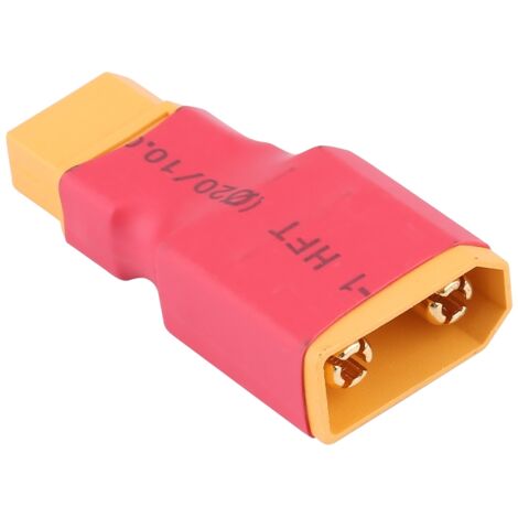 Adaptateur de Connecteur RC XT90 Mâle vers XT60 Femelle pour Batterie (1/5)