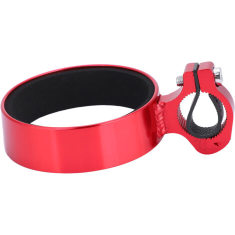 Porte-gourde vélo en alliage d'aluminium pour tasse de thé ou café, accessoire cyclisme rouge (1/5)