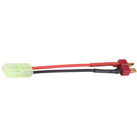 Adaptateur T Plug Mâle vers Connecteur Femelle Tamiya, Câble Silicone 18AGW pour Accessoires RC (1/5)