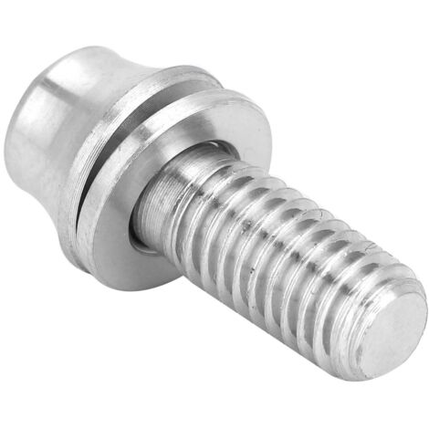 Risk – Lot 2 Vis Titane M5 X 12 Mm Pour Porte-bidon – TC4 Revêtement PVD – Léger (1,54g)