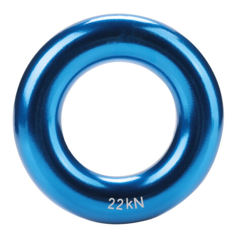 Anneau de Rappel en Aluminium Alliage - Anneau en O Bleu pour Escalade et Tension Parfaite (1/5)