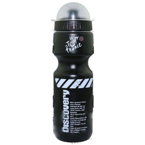 Gobelet en plastique portable pour boissons, tasse à thé de 650 ml noir pour extérieur (1/5)