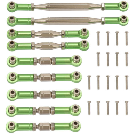 Ensemble de tiges de direction métalliques pour voitures et camions RC, pièces de rechange pour modèles FY-01 à FY-07. (1/5)