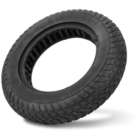 Pneu solide sans chambre à air antidéflagrant durable pour trottinette électrique 10 pouces (1/5)