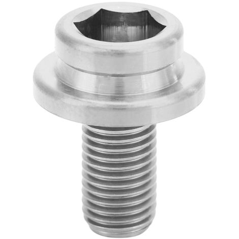1 vis M8x15mm en titane pour axe de pédalier de vélo de montagne ou route (1/5)