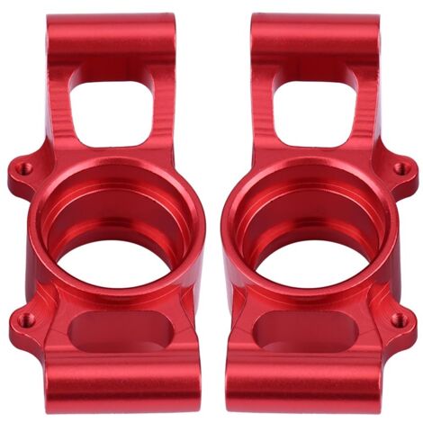 Porte-moyeu arrière en alliage d'aluminium pour Traxxas X-MAXX 1/5 - Rouge (1/5)