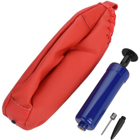 Ballon de frappe gonflable pour entraînement de boxe MMA, sac de vitesse suspendu (Rouge) (1/5)