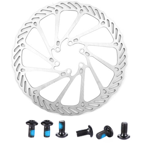 Disque de Frein en Acier Inoxydable pour VTT - Plaquettes de Frein Bicyclette Pièce de Freinage 180mm (1/5)