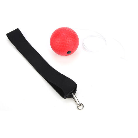 Ballon de Réaction Entraînement Combat Boxe avec Bandeau - Équipement Antistress et Amélioration des Réflexes (1/5)