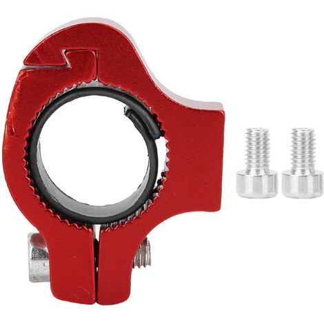 Porte-gourde vélo support bidon guidon moto fixations boisson (rouge) (1/5)