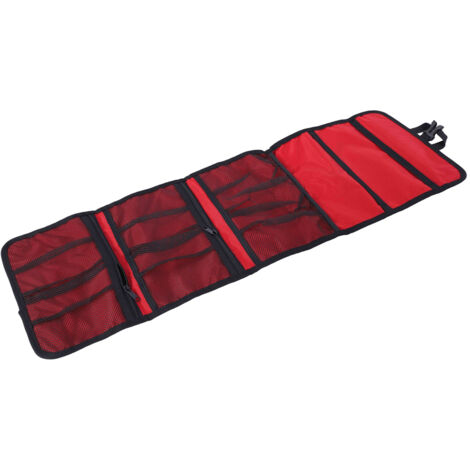 Sac de Randonnée Pliable avec Crochets et Corde pour Escalade et Stockage Rouge (1/5)
