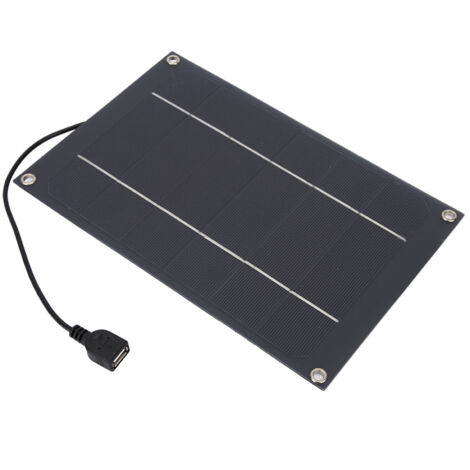 Panneau solaire portable 6W 6V 1A pour chargeur de téléphone, batterie et jouets - Mini module solaire compact