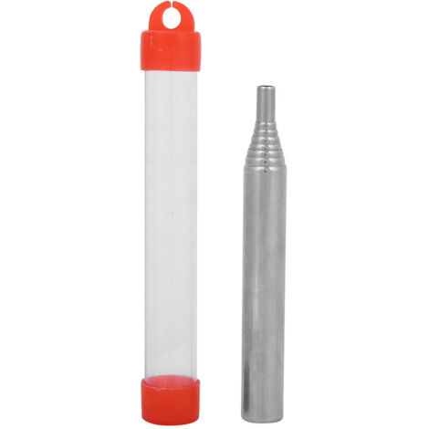 Soufflet à Feu Manuel en Acier Inoxydable Flexible pour Cuisson en Plein Air (Rouge) (1/5)
