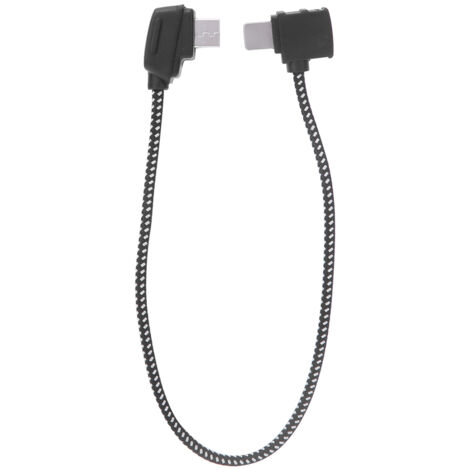 Câble de connexion Lightning 207mm pour MAVIC MINI, compatible télécommande et transfert de données.