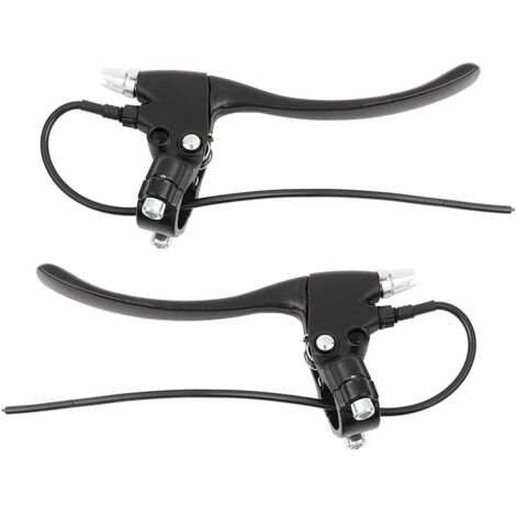 1 Paire Poignée de Frein Arrière pour Vélo Électrique E-Bike, Monture Guidon Noire (1/5)