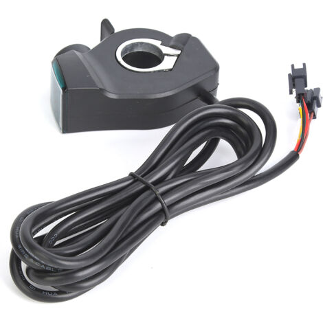 Accélérateur Pouce Vélo Électrique avec Écran LCD et Indicateur de Batterie - Commutateur Alimentation Véhicule Électrique (1/5)