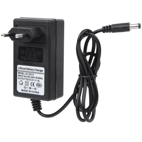 Chargeur de Batterie Portable 25.2V pour Pistolet de Massage, 100-240V EU (1/5)