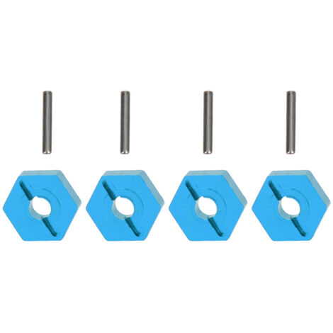4 Pièces Support Hexagonal en Alliage d'Aluminium pour Roue de Camion Monster LC 1/14 - Accessoire d'Amélioration (1/5)