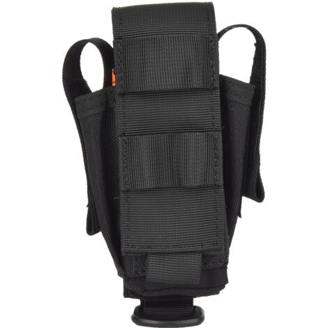 Sac de Rangement Multifonction en Nylon avec Poches Multiples pour Crayons, Couteaux et Lampes Torches - Noir (1/5)