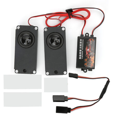 Système de simulation sonore moteur pour voiture RC 1/10 échelle 94123 (1/5)