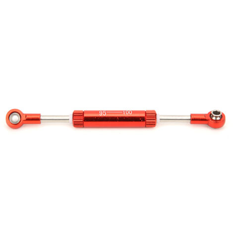Tige de traction de servo réglable pour SCX10 D90 - Accessoire de direction voiture RC 1/10 (95-100mm) (1/5)