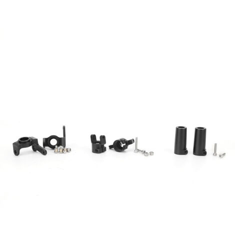Jeu de supports et verrous d'essieu avant/arrière pour AXIAL SCX10 II 90046 90047 AR44, voiture RC, noir (1/5)