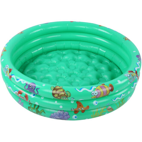 Piscine Gonflable Épaisse pour Enfants avec Motifs Animaux - Bassin de Rafraîchissement Été Bébé Garçon (1/5)