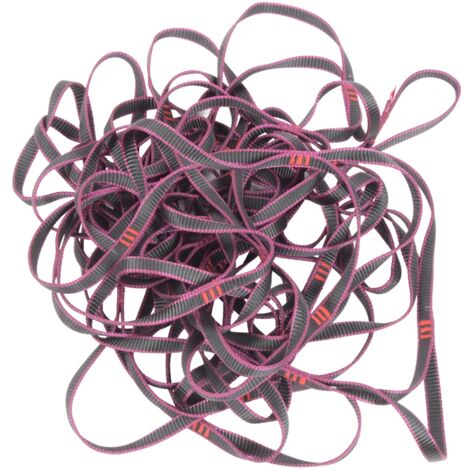 Corde d'escalade nylon 10M pour randonnée et alpinisme, élingue de sécurité violette pour équipement sportif extérieur (1/5)