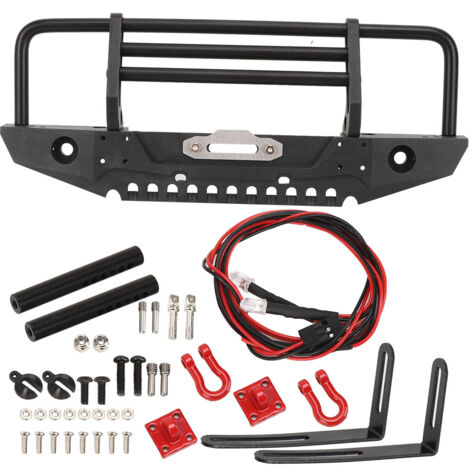 Pare-chocs avant métallique pour voiture télécommandée, pièces détachées Traxxas TRX-4, Axial SCX10 90046, modélisme RC. (1/5)