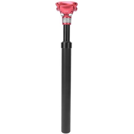 Tige de selle en alliage d'aluminium SPS-405 avec suspension pour VTT, diamètre 27mm, couleur noir et rouge (1/5)